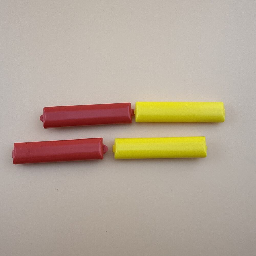 GOODY VTG Plastic Kids Barrettes 1980s Goody Snap Tight Lot of 4